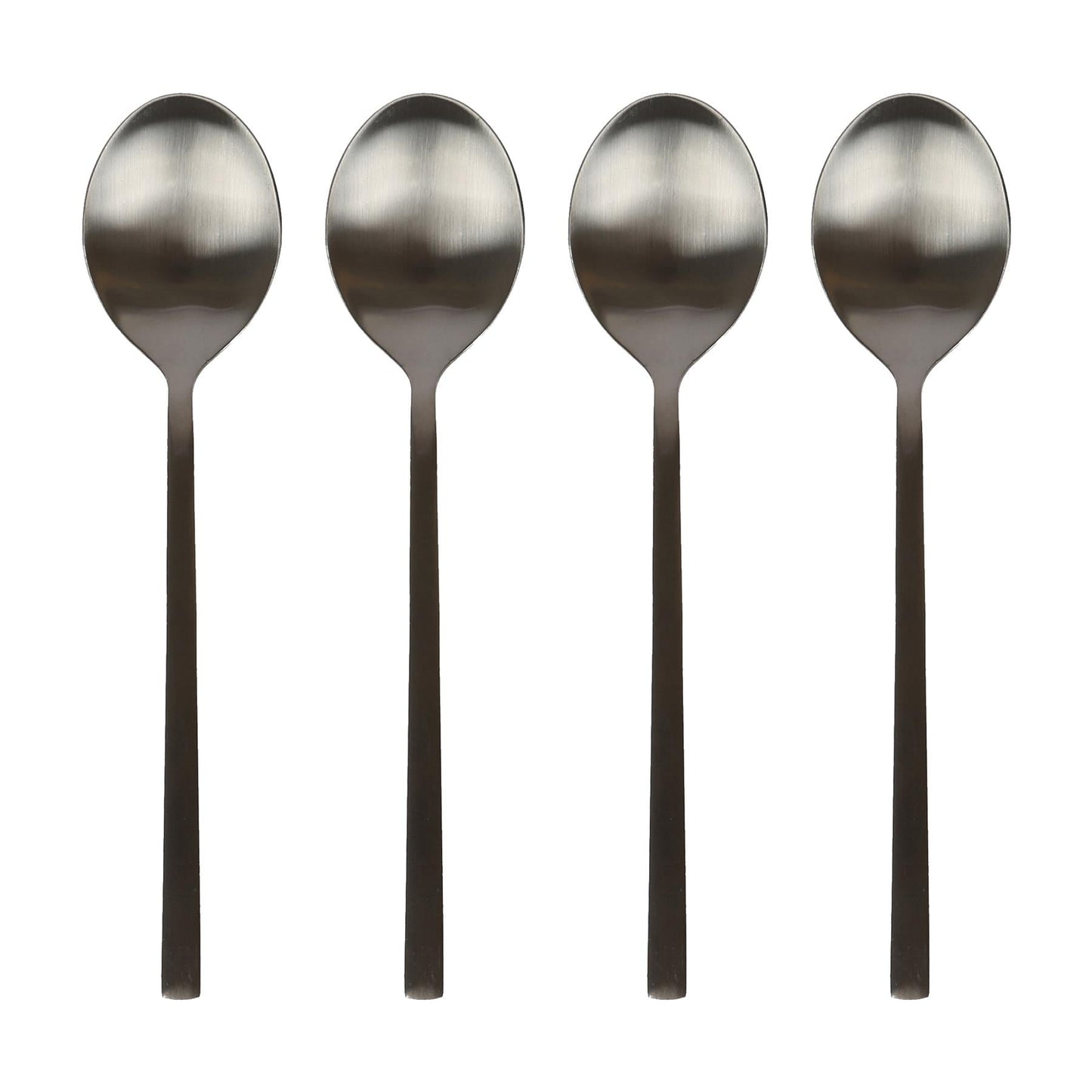 Stainless Steel Dessert Spoons - 20cm - Pack of Four