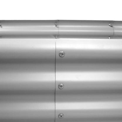 180cm x 90cm Rounded Galvanised Steel Raised Garden Bed