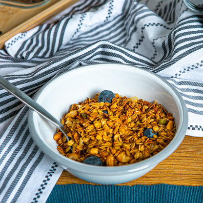 16cm White Enamel Bowls - Pack of Six