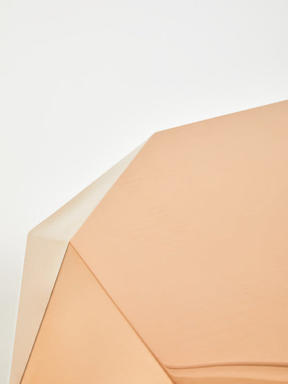 Allure Rose Gold Diamond Cut Coffee Table