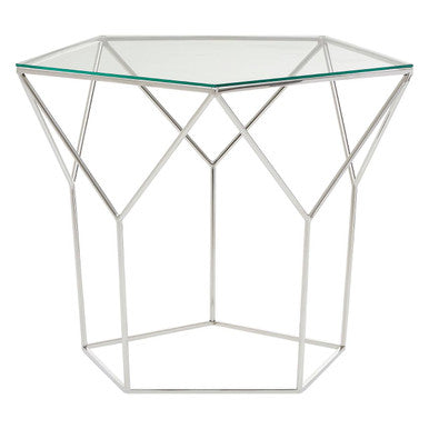 Shalimar Pentagonal Silver Coffee Table