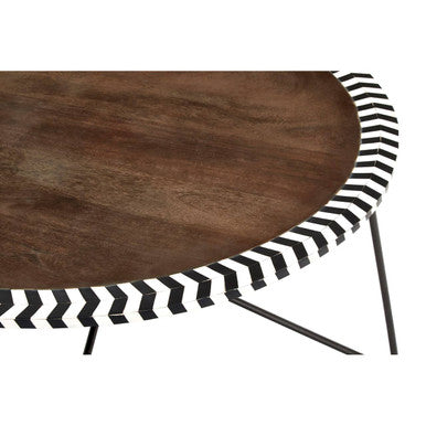 Artisan Acacia Wood Coffee Table
