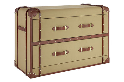 Columbus 2 Drawer Canvas Cabinet