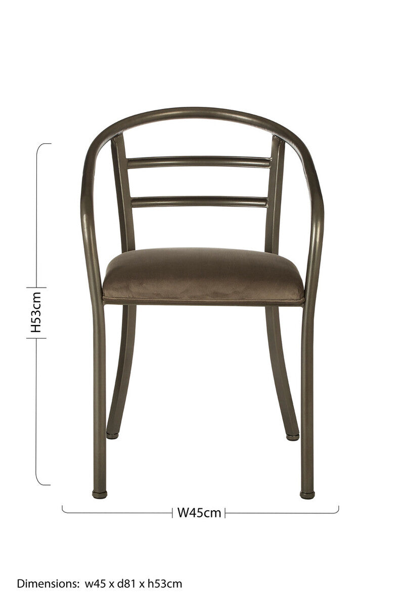 New Foundry Curved Dining Chair