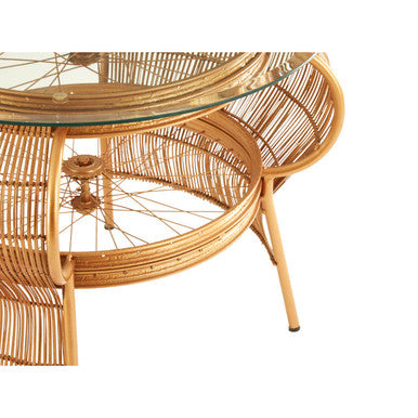 Mantis Gold Finish Table