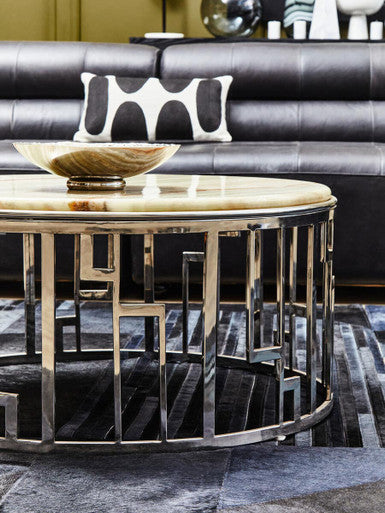 Relic Onyx Stone Coffee Table