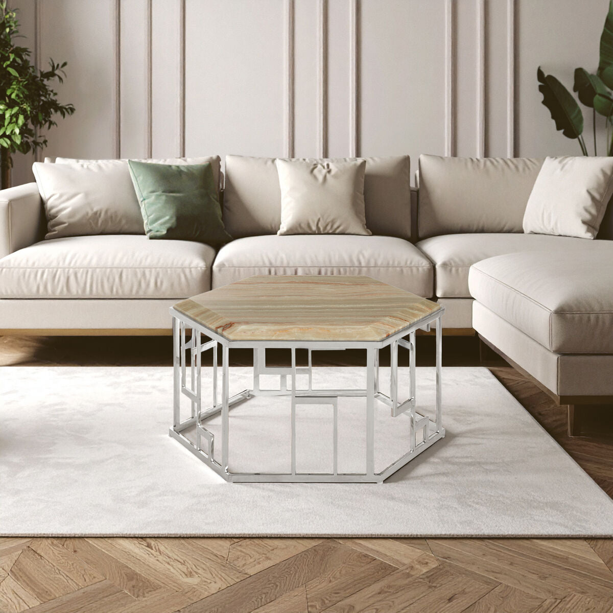Relic Hexagonal Coffee Table