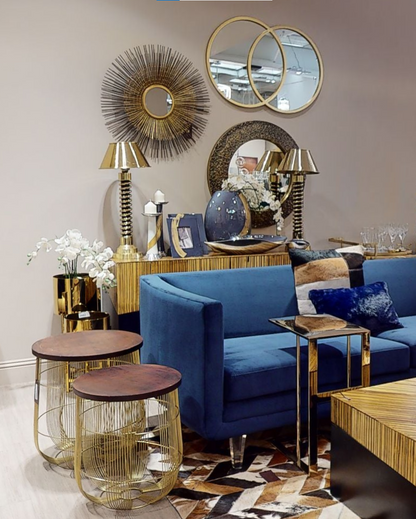 Dark Blue Sofa, Pinner