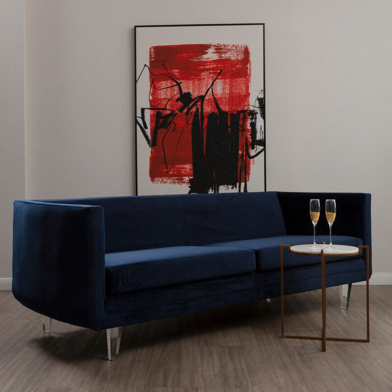 Dark Blue Sofa, Pinner