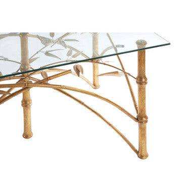 Zariah Table With Bamboo Design Legs