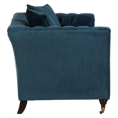 2 Seater Midnight Velvet Sofa, Sabrina