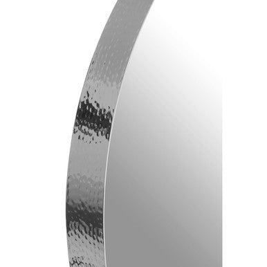 Leonov Small Nickel Finish Wall Mirror