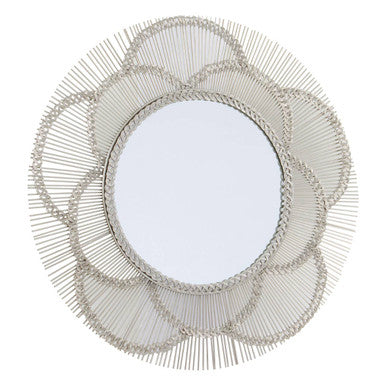 Templar Floral Effect Wall Mirror