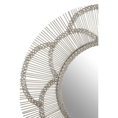 Templar Floral Effect Wall Mirror