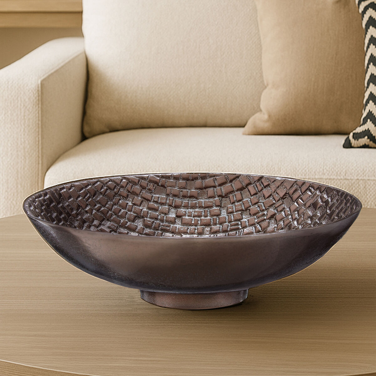 Ayra Pewter Decorative Bowl