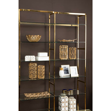 Delphi Small Gold Finish Plate