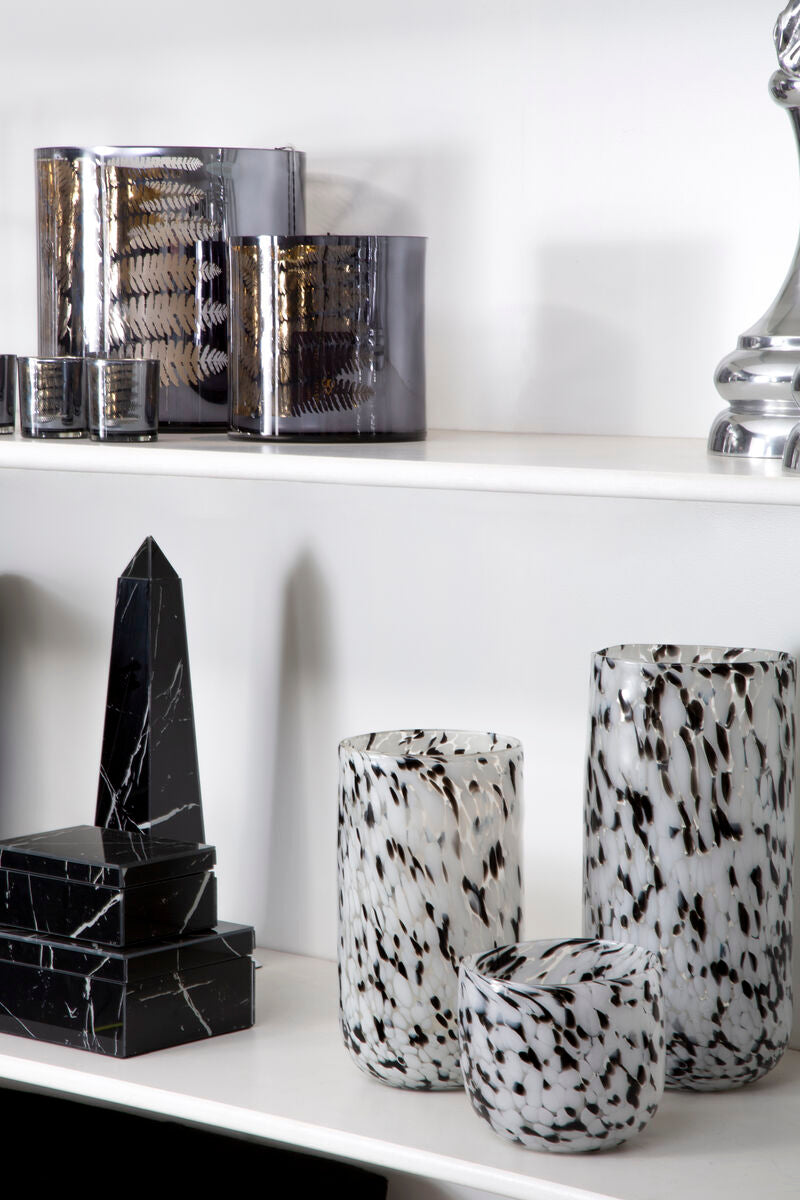 Carra Speckled Grey Large Vase