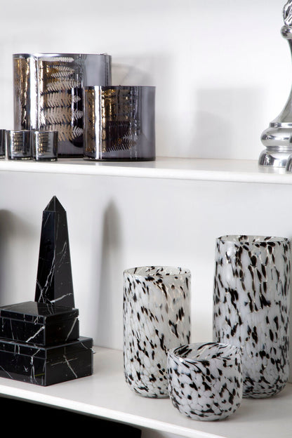 Carra Speckled Grey Large Vase