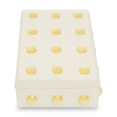 Frida Large Cream and Gold Trinket Box