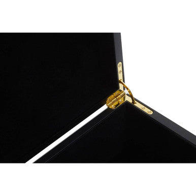 Frida Large Black and Gold Trinket Box