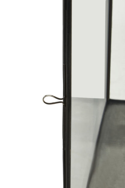 Preston Large Black Square Lantern