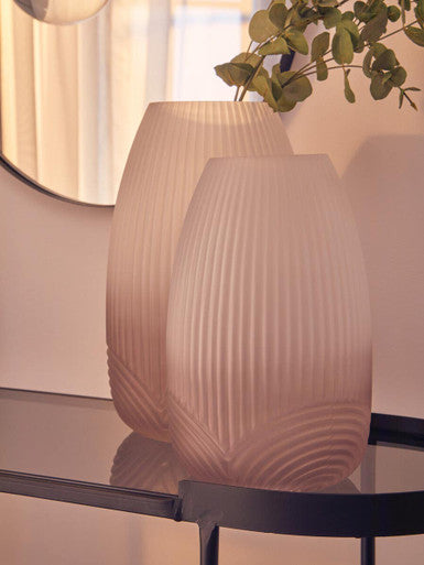 Blyth Small Grey Glass Vase