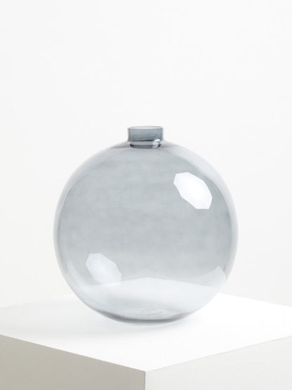 Bree Grey Glass Vase