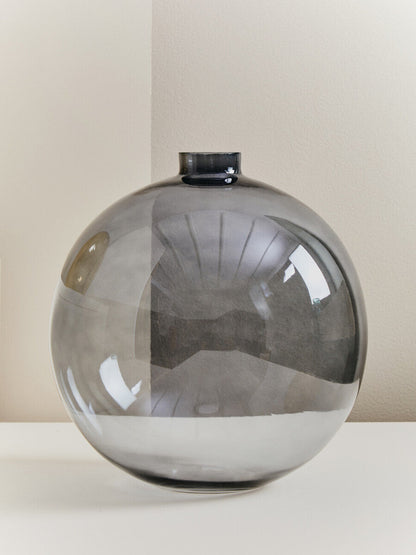 Bree Grey Glass Vase