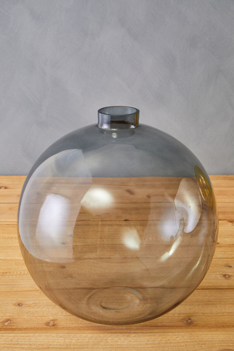 Bree Grey Glass Vase