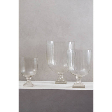 Cortina Large Glass Hurricane Candle Holder