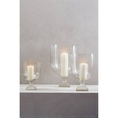 Cortina Large Glass Hurricane Candle Holder