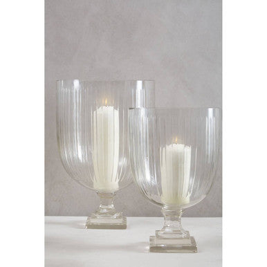 Cortina Large Glass Hurricane Candle Holder