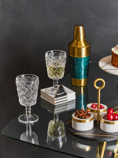 Carolina Green Enamel 4 Piece Cocktail Set