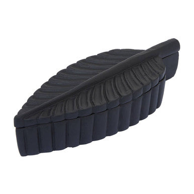 Prato Black Finish Plume Box