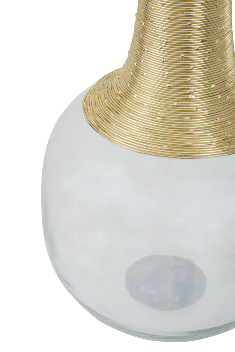 Glynn Glass And Gold Large Vase