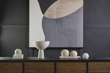 Tibor Travertine Sculpture