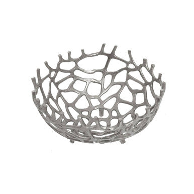 Prato Silver Finish Bowl