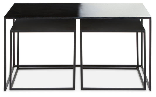 Ramus Three Piece Ombre Coffee Table