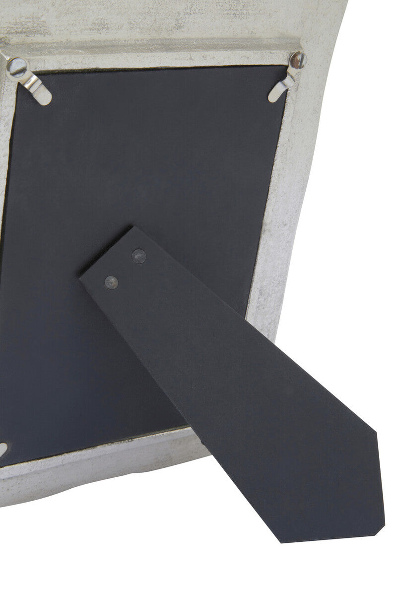 Hiba Silver Finish Bamboo Effect 5In x 7In Photo Frame