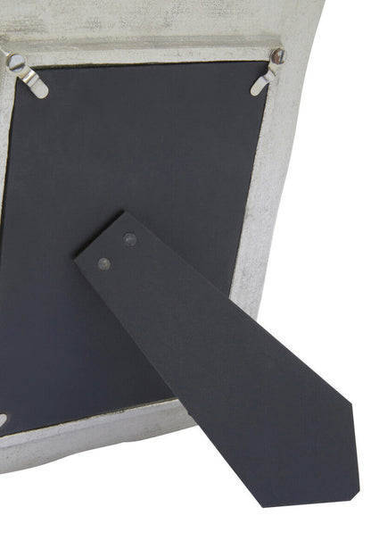 Hiba Silver Finish Bamboo Effect 5In x 7In Photo Frame