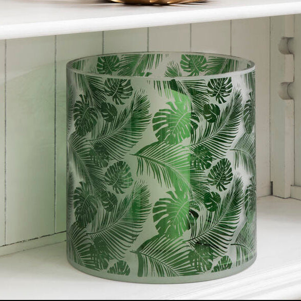Botanical Large Hurricane Candle Holder