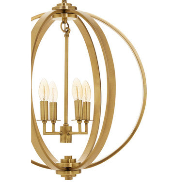 Censer Antique Brass Pendant Light