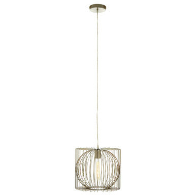 Aselo Silver Finish Pendant Light