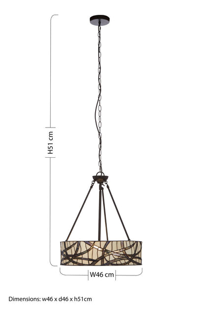 Waldorf Branch Pendant Light