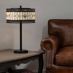 Waldorf Diamond Deco Table Lamp