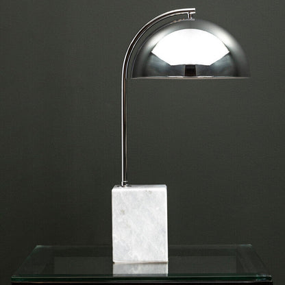 Murdoch Table Lamp With Chrome Shade