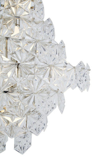 Helena Tiered Glass Chandelier