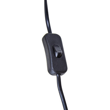 Lara Black Shade With Gold Finish Metal Frame Table Lamp