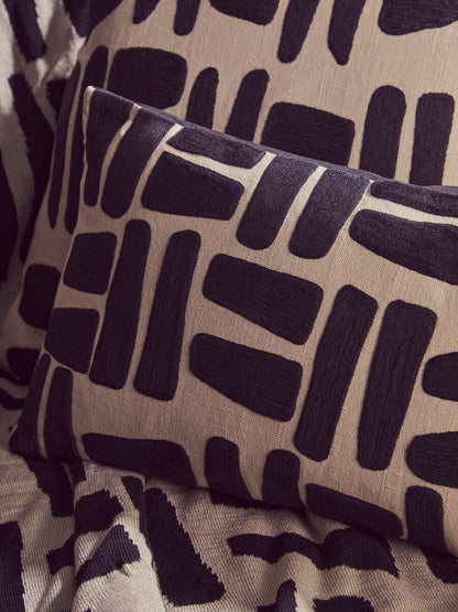 Bosie Ozella Natural And Black Throw