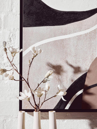 Astratto Set of 2 Abstract Earthy Tones Canvas Wall Art